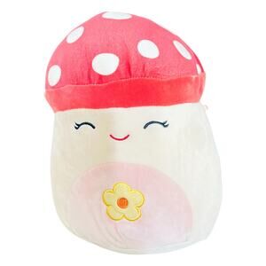 Squishmallows Sakina the Mushroom cute smiling stuffed animal toy